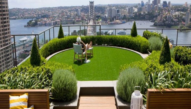 45 ý tưởng trang trí sân vườn trên sân thượng tuyệt đẹp -