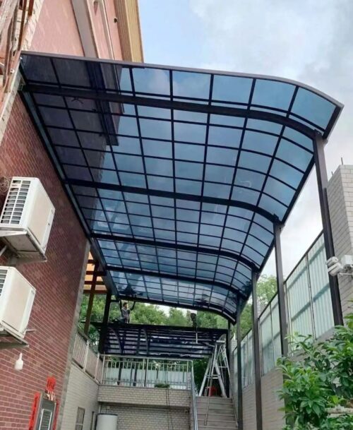 mai che bang tam nhua polycarbonate