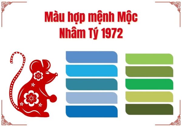 Nhâm tý hợp màu gì? Chon màu gì hợp nhất?